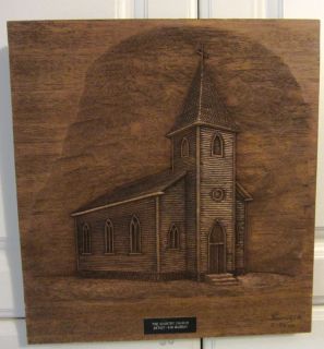 Kim Murray Carving The Country Church C 52 100 1981