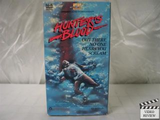 Hunters Blood VHS Sam Bottoms Kim Delaney 042995756531