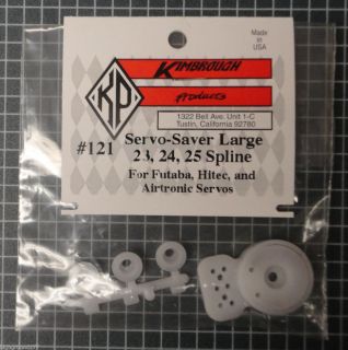 New Kimbrough Products Large Servo Gear Saver # 121 23, 24 & 25 Spline