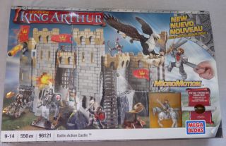 New Mega Building Bloks King Arthur Battle Action Castle Mega Brands