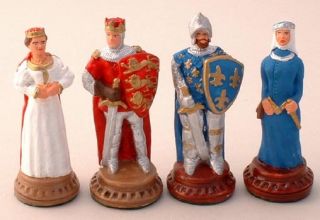 King Henry V Chess Set Historic Battle of Agincourt