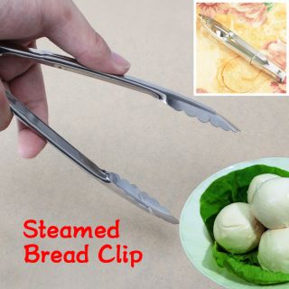 New Scallop Shape Tongs for Buffet Kitchen with Lock Design Food