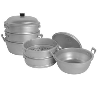 Steamer Set for Vegetable Steam Cooker Steaming Stove Top Cooking