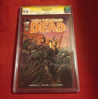 Dead 100 Hitch Variant CGC 9 8 SS Robert Kirkman White Pages