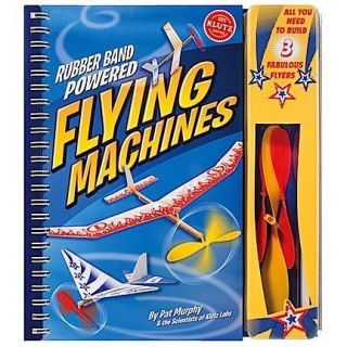 Klutz Rubber Band Powered Flying Machines Book Kit