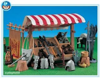 Playmobil 7855 Knights Market Stand Castle New