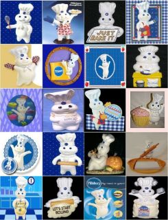 Pillsbury Doughboy Magnets 20pk Collectible All Different and Awesome