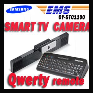 Samsung 3D TV web Cam CY STC1100 Remote RMC QTD1 Korean Englsih