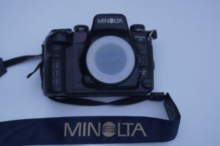 Konica Minolta Dynax 9 Maxxum 35mm Professional SLR Film Camera as Is