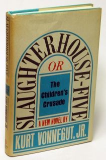 Slaughterhouse Five by Kurt Vonnegut in Very Good+ First Printing w