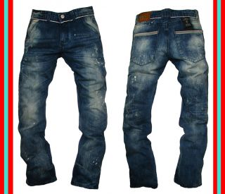 Fashion TAKESHY Kurosawa Destroy Stone Washed Denim Jeans 0529 W29 W36