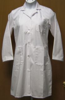 Brand New Unisex White Lab Coat 