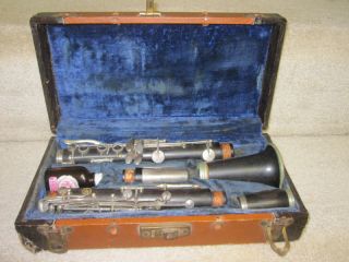 La Monte Clarinet and Case Vintage as Is