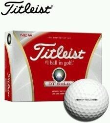 Dozen Brand New Titleist DT Solo Golf Balls