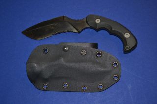 Tactical Knife custom Laci Szabo, one of a kind Vintage handful of