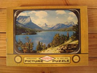Vintage Tuco Splendors of Lake St Mary Jigsaw Puzzle