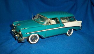 1956 Franklin Mint Chevrolet Nomad Station Wagon 1 24 Scale Die Cast