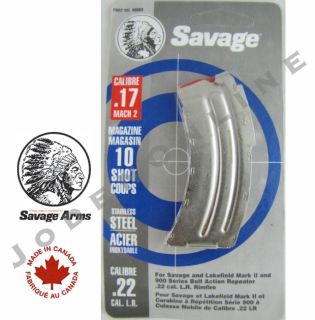 Savage / Lakefield AXIS Mark II 501 504 900 STAINLESS MAGAZINE clip