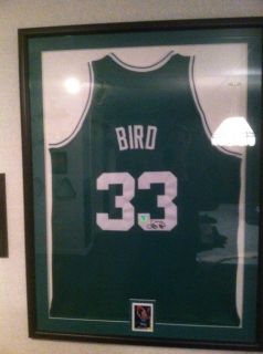 Larry Bird Autographed Jersey from Superstar Greetings