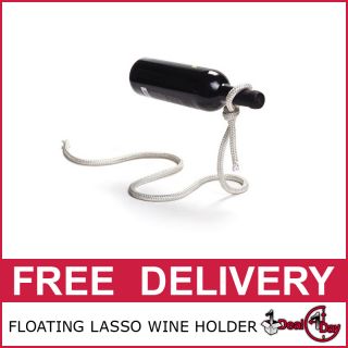 Lasso Wine Bottle Holder Floating Wine Illusion Stand