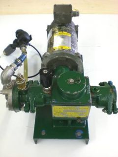Pump Crane w Baldor DC Motor 90volt Lawn Care Service Pump