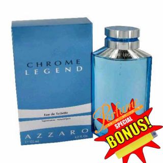 AZZARO CHROME LEGEND 4 2 oz 125 ml eau de toilette edt MEN COLOGNE