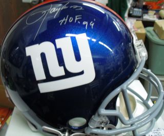 Lawrence Taylor Autographed HOF INSCRIPTION New York Giants Proline
