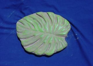 Leaf Concrete Plaster Stepping Stone Mold 1134