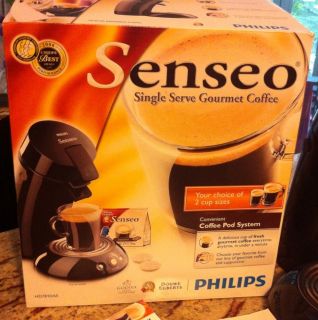 Black Philips Senseo HD 7810 5 Cup Coffee Maker Machine + Bonus Senseo