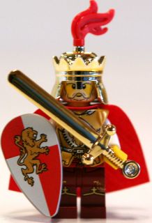 Lego Kingdoms Lion King Sword 7946 Minifig Minifigure