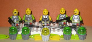 LEGO Minifig Lot of 5 Atlantis Divers Underwater ARMY ATL Samatha
