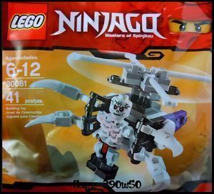 Lego Ninjago 30081 Skeleton Chopper Ninja Bonezai NEW SEALED Rare