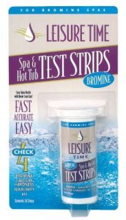 Leisure Time 45005 4 Way Bromine Test Strip Outdoor Pool Spa Hot Tub