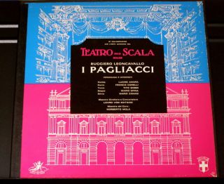 Leoncavallo I Pagliacci Very Good Used 2 LP Boxed Set