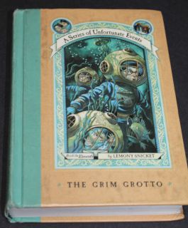The Grim Grotto by Lemony Snicket Book 11 2004 Hardcover 0064410145