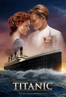 Titanic Movie Poster Leonardo DiCaprio RARE