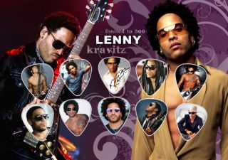 Lenny Kravitz Guitar Pick Set Display Limited Edition