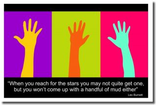 When You Reach for The Stars Leo Burnett Poster