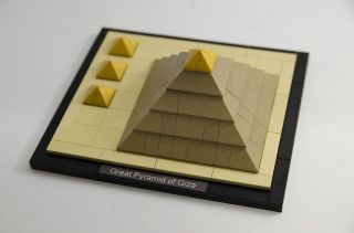 Lego Architecture Great Pyramid of Giza Building Plans