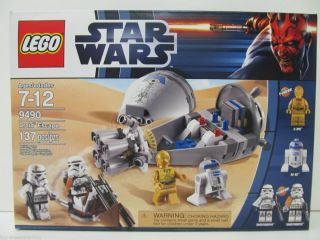 Star Wars Droid Escape Lego Set Model 9490 Ages 7 12 137 Piece Set