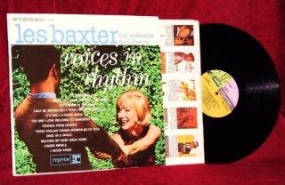 LP Les Baxter Voices in Rhythm 1961 Reprise Stereo VG