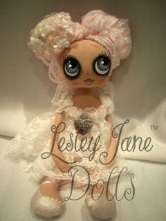  Angel Cloth Art Collectable Rag Doll Brand New Lesley Jane Dolls