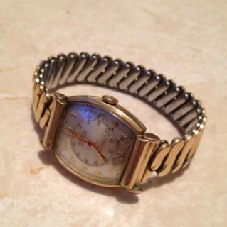 Vintage Gruen Veri Thin Precision Wrist Watch 10K