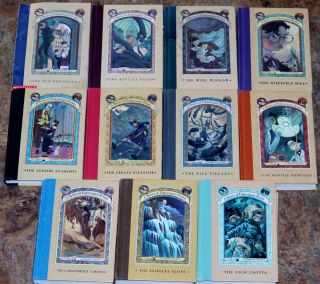Series of Unfortunate Events Lemony Snicket Books 1 2 3 4 5 6 7 8 9