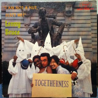 Lenny Bruce I Am not A Nut Elect Me LP VG Fantasy 7007 Vinyl Red Wax