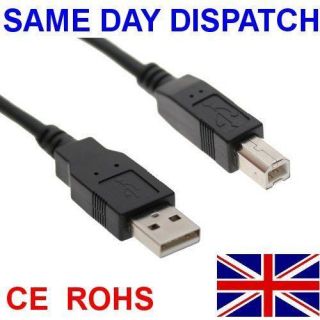 USB Cable for Lexmark Printers S305 S308 S605 S405 S408