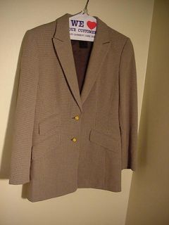 ESCADA Margaretha Ley Stunning Tweed Jacket Sz 8 10