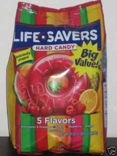 Lifesavers Hard Candy 5 Flavors Individually Wrapped