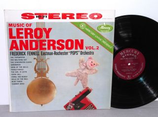 Leroy Anderson Mercury Living Presence FR1 FR2 Full Cover Back