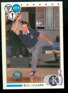 Bill Lillard 1990 Bowling Card Houston Texas See Scan